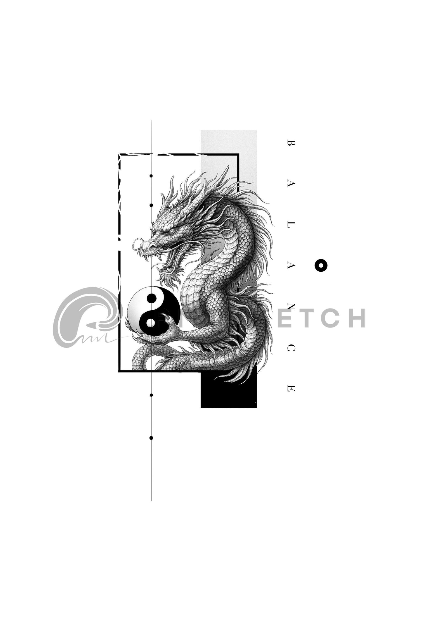 Dragon / Yin Yang / Balance
