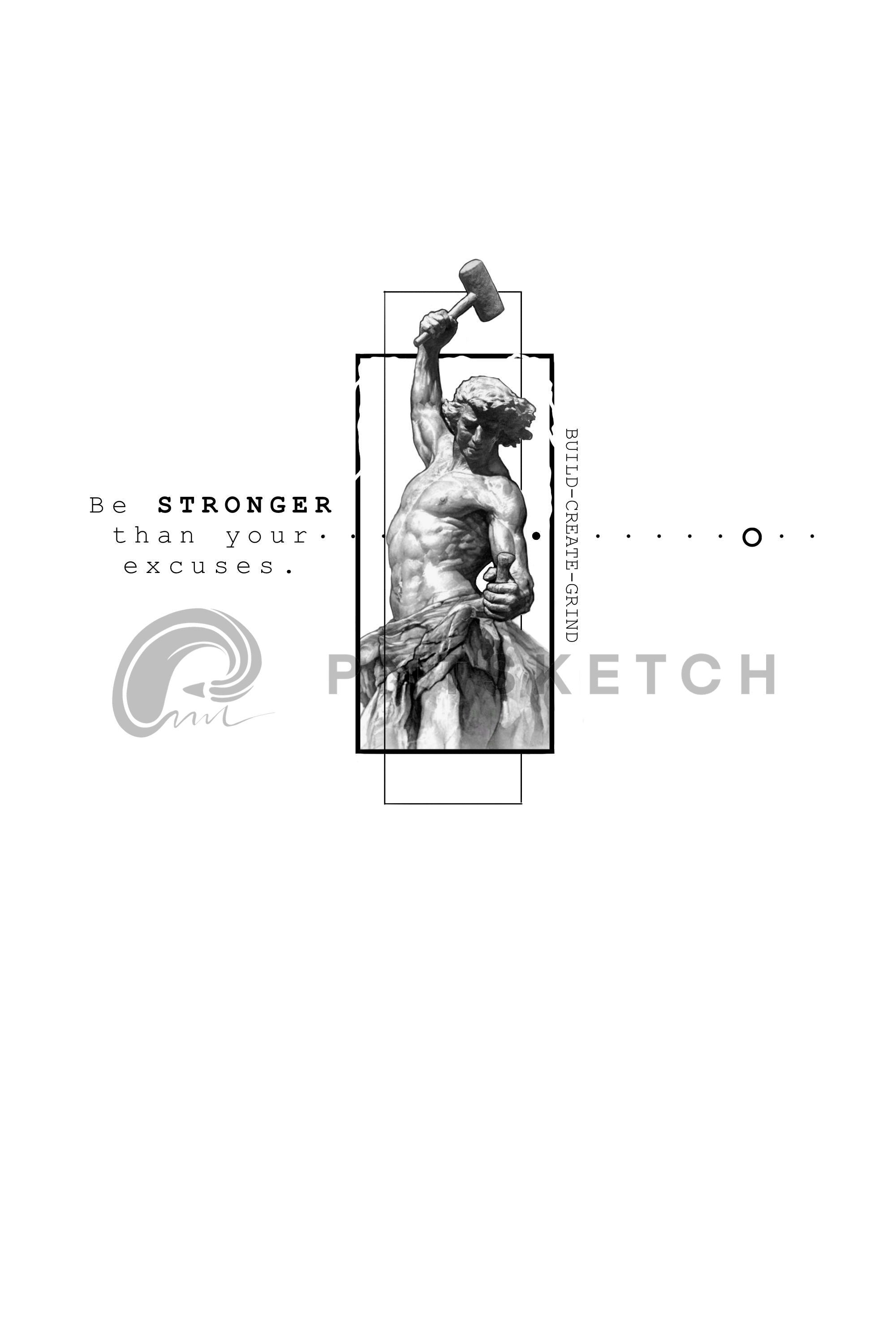 Bodybuilding / Mythology "build yourself"