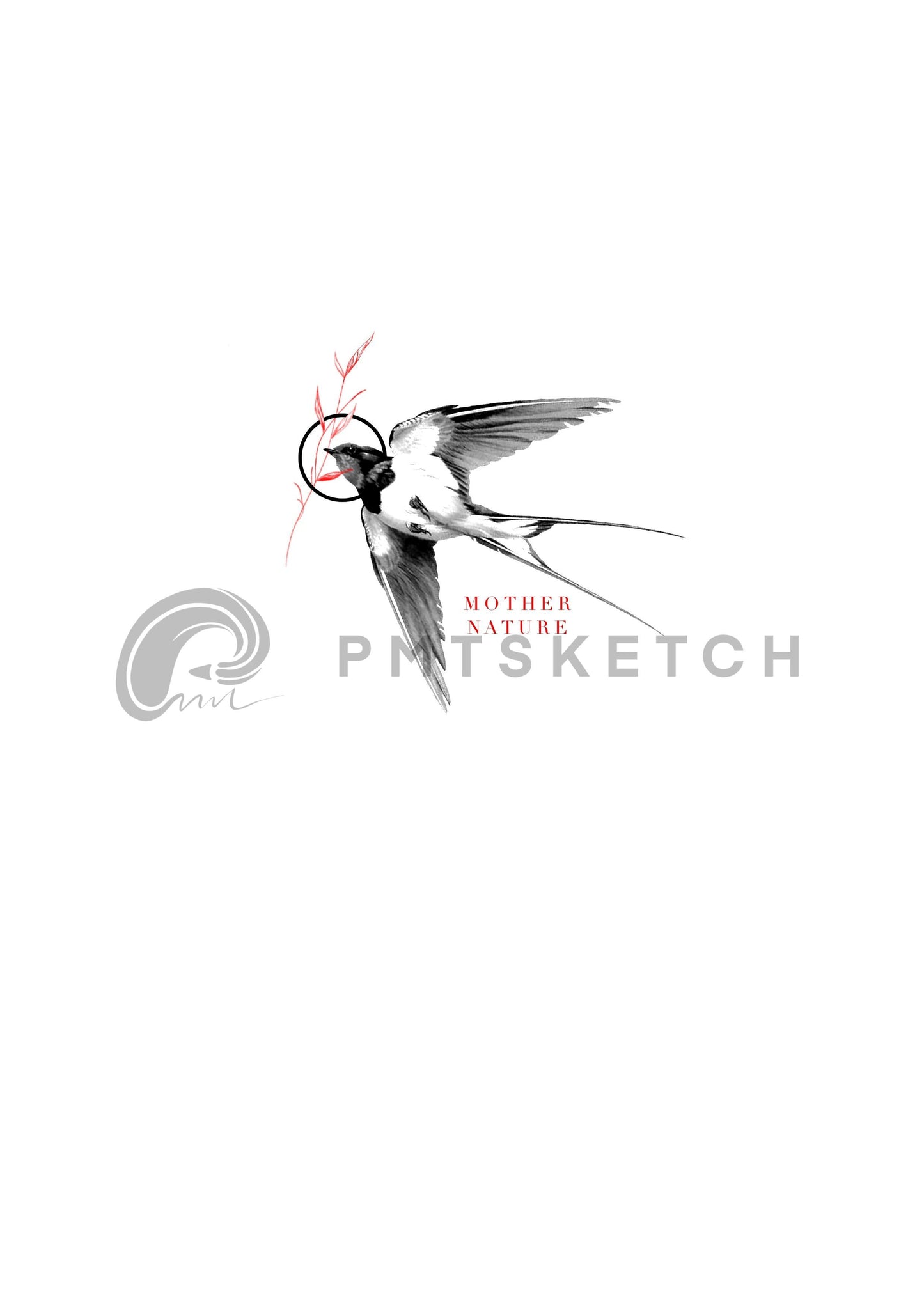 Swallow / Red Branches / Mother Nature