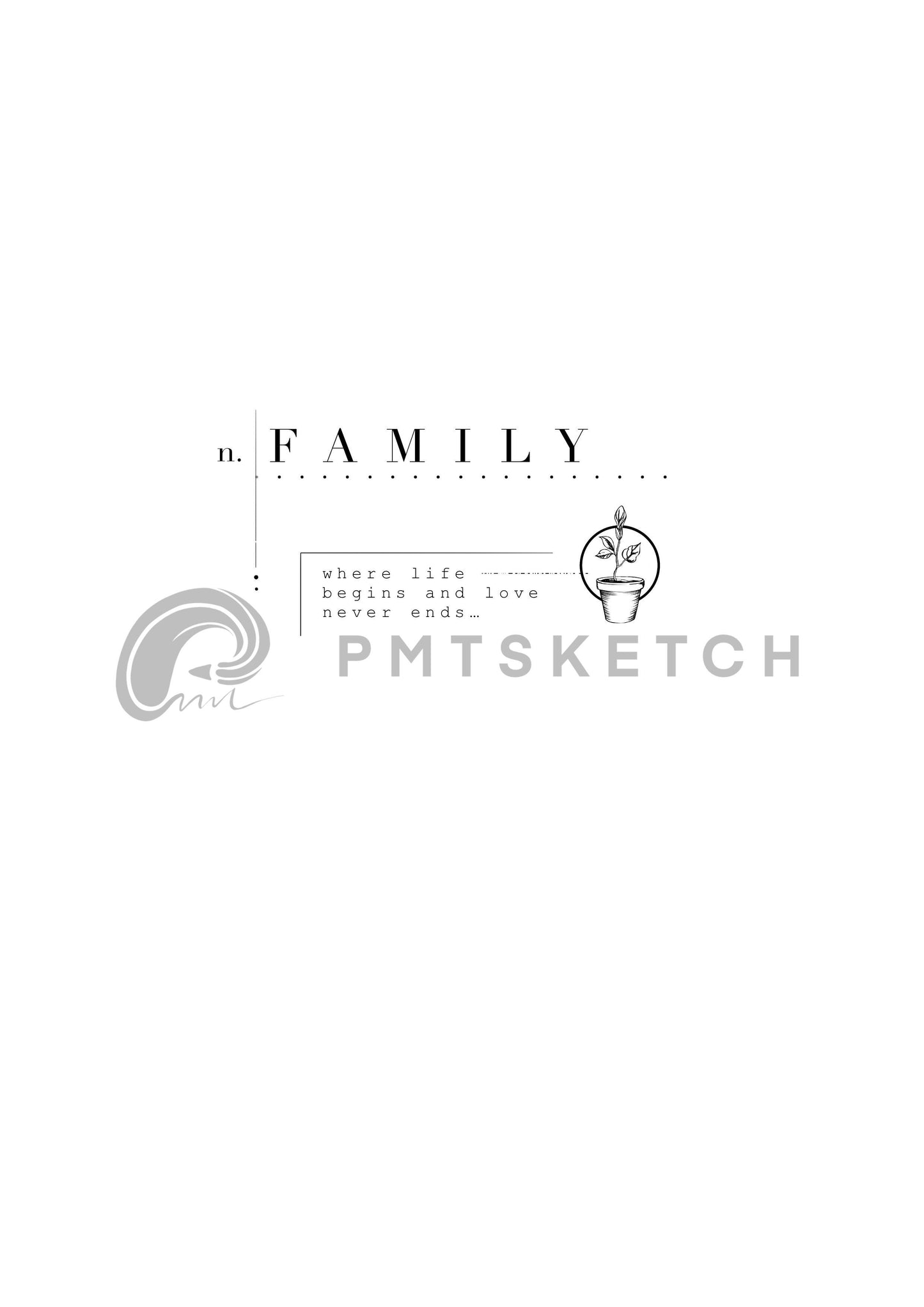 Family Word Concept