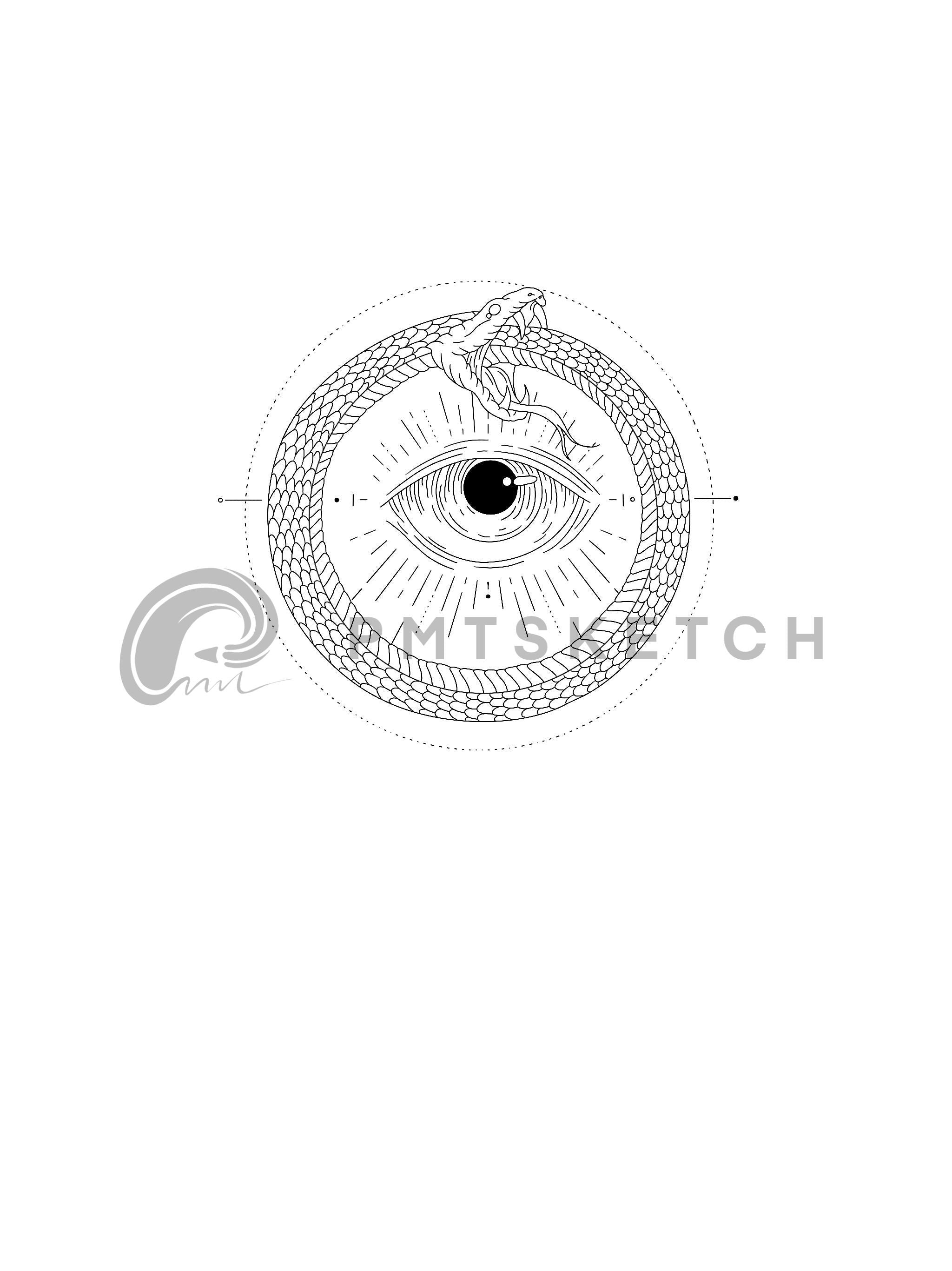 Snake / Circle / Eye / Uroboros