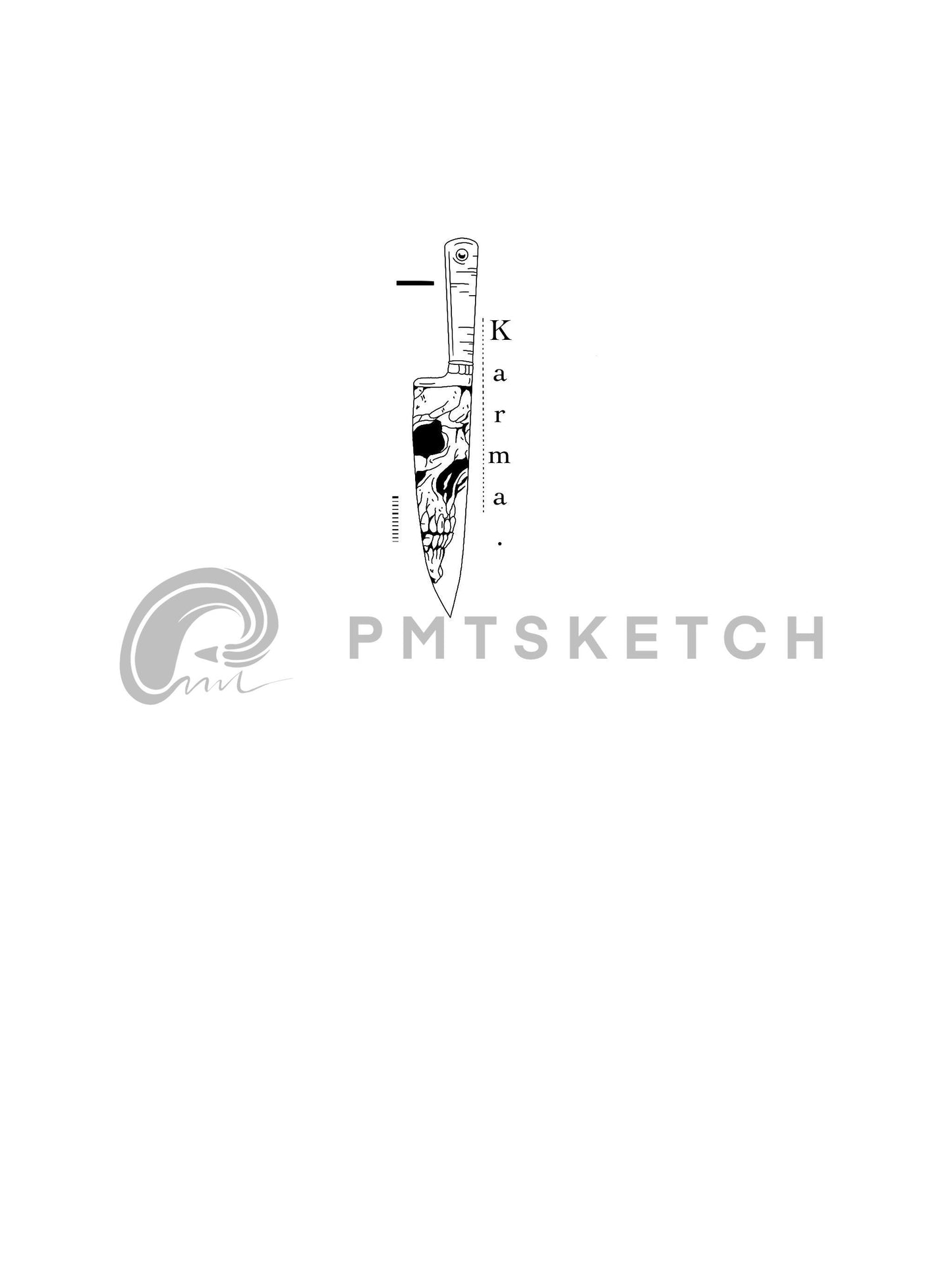 Karma / Knife / Skull