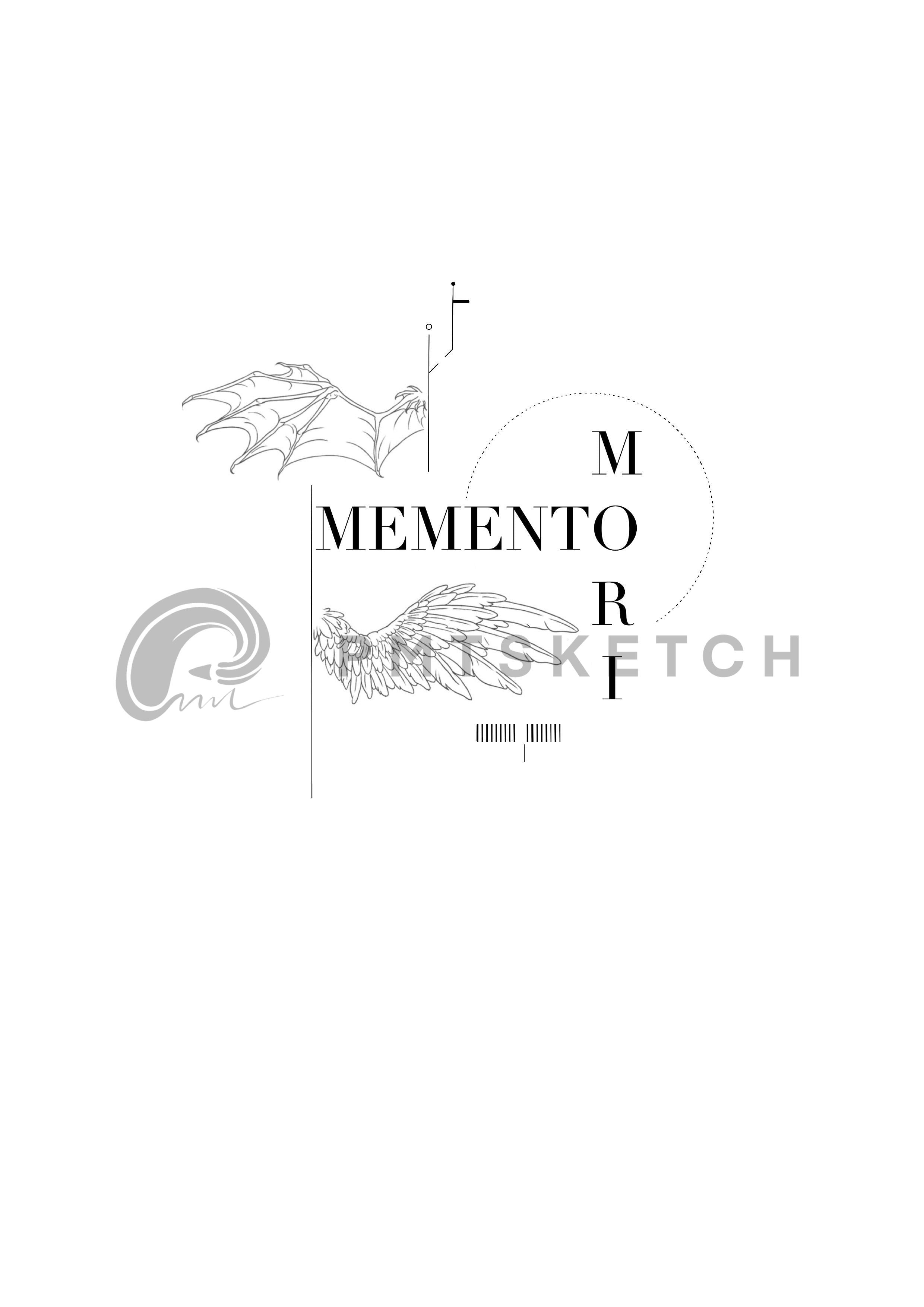 Memento Mori / Angel / Devil Wings