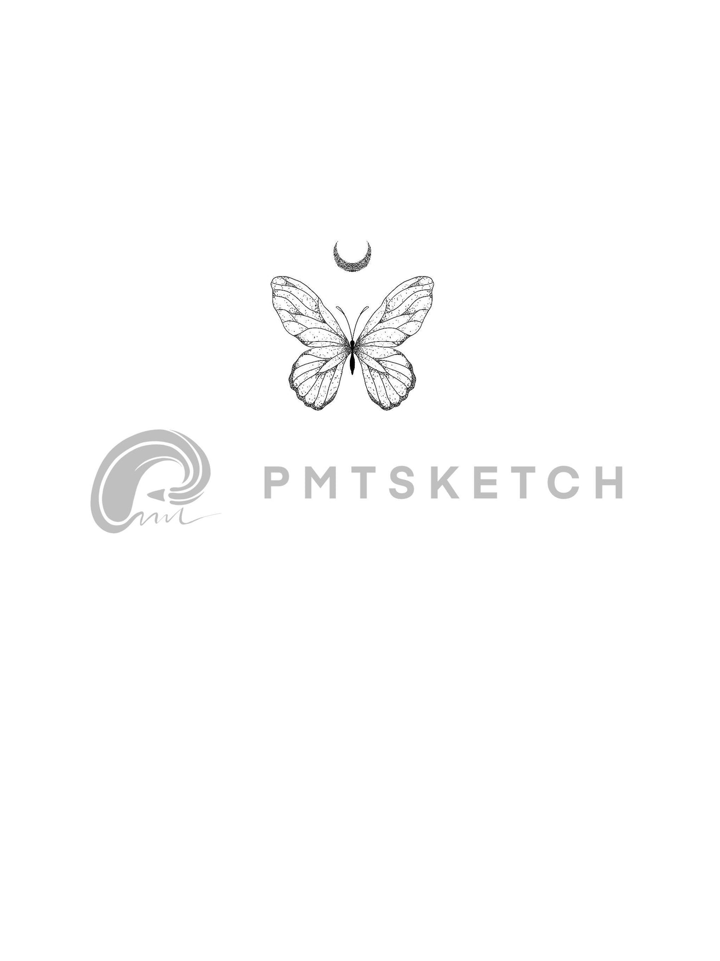 Butterfly / Crescent Moon
