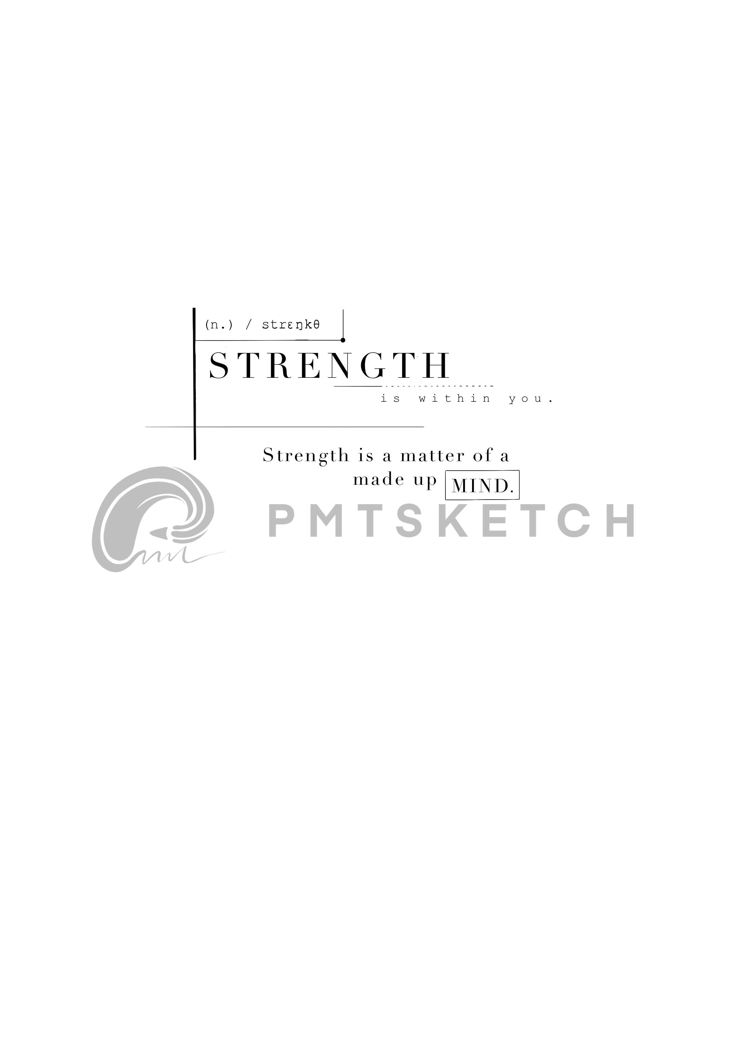 Strength / Small Concept