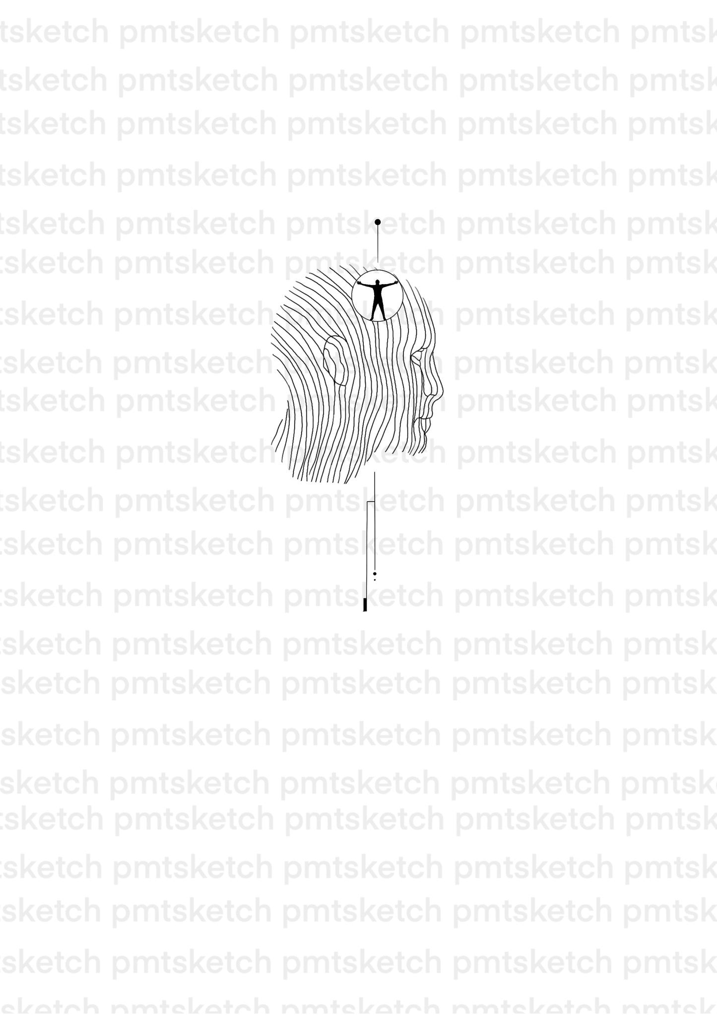 Abstract Head / Silhouette