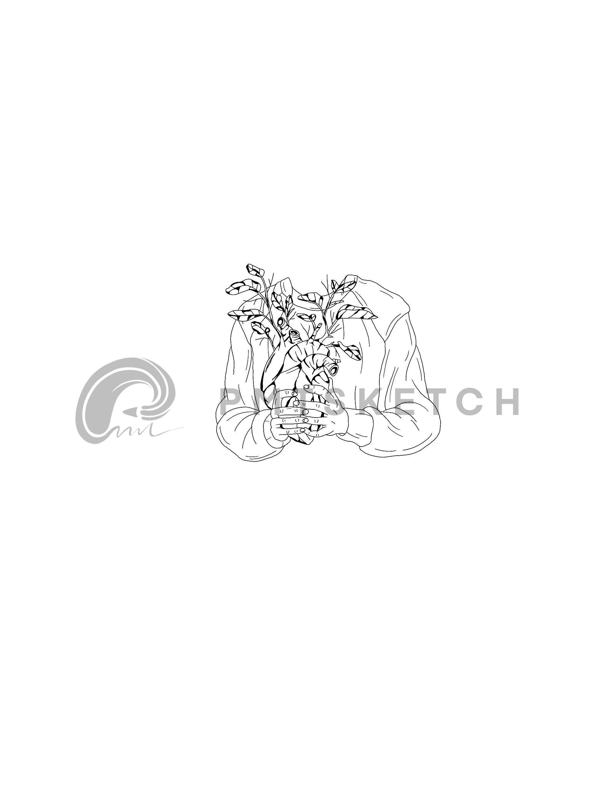 Human Heart / Flowers / Body