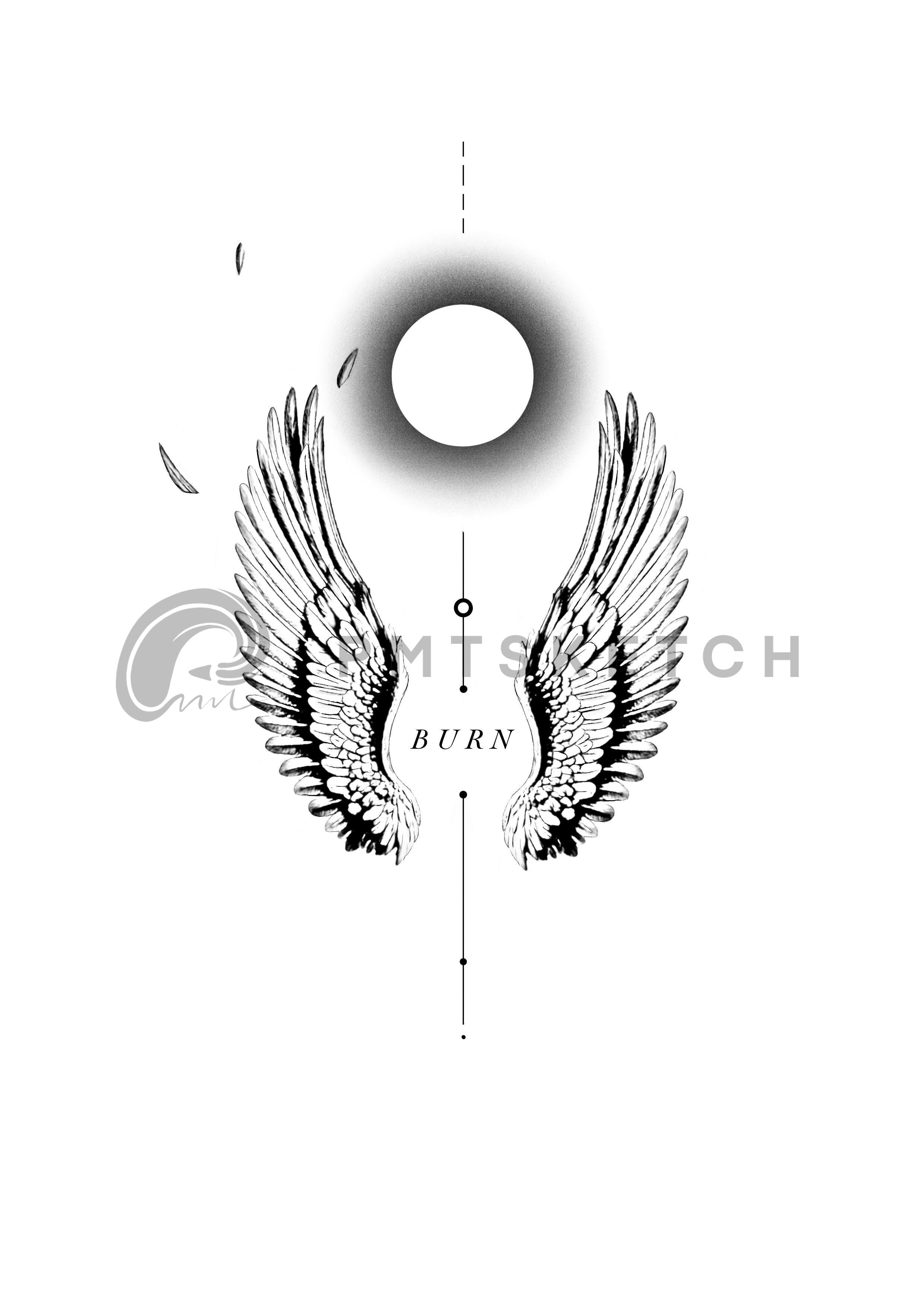 Angel Wings / Burn / Sun