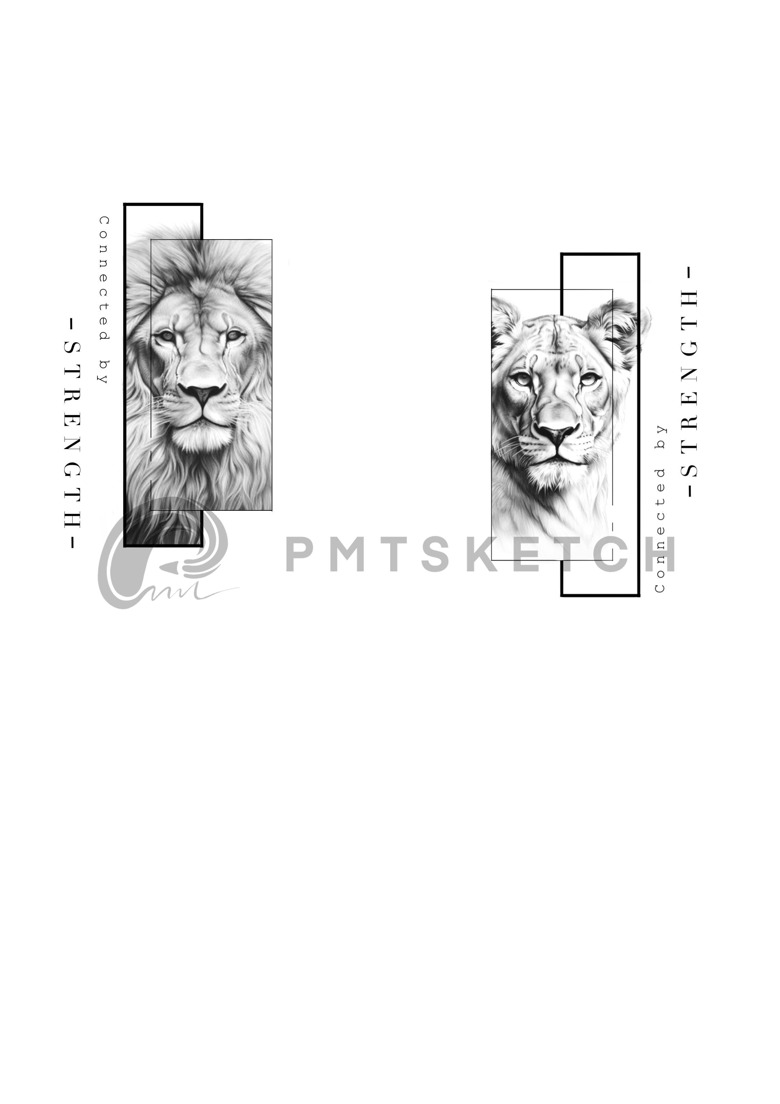 Matching Lions / Strength