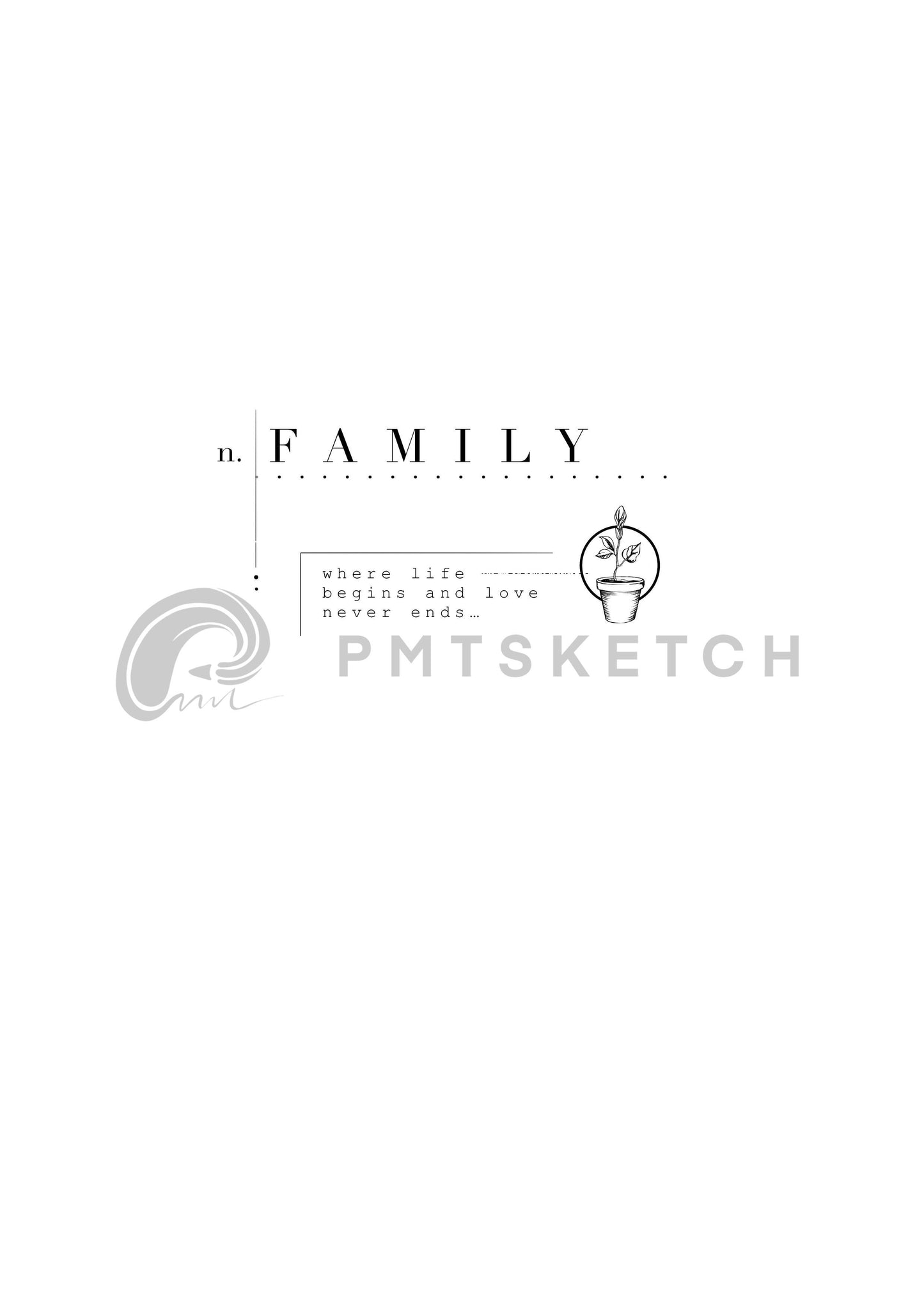 Family Word Concept