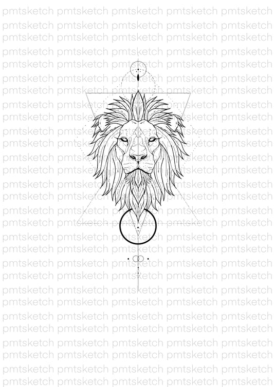 Geometrical Lion