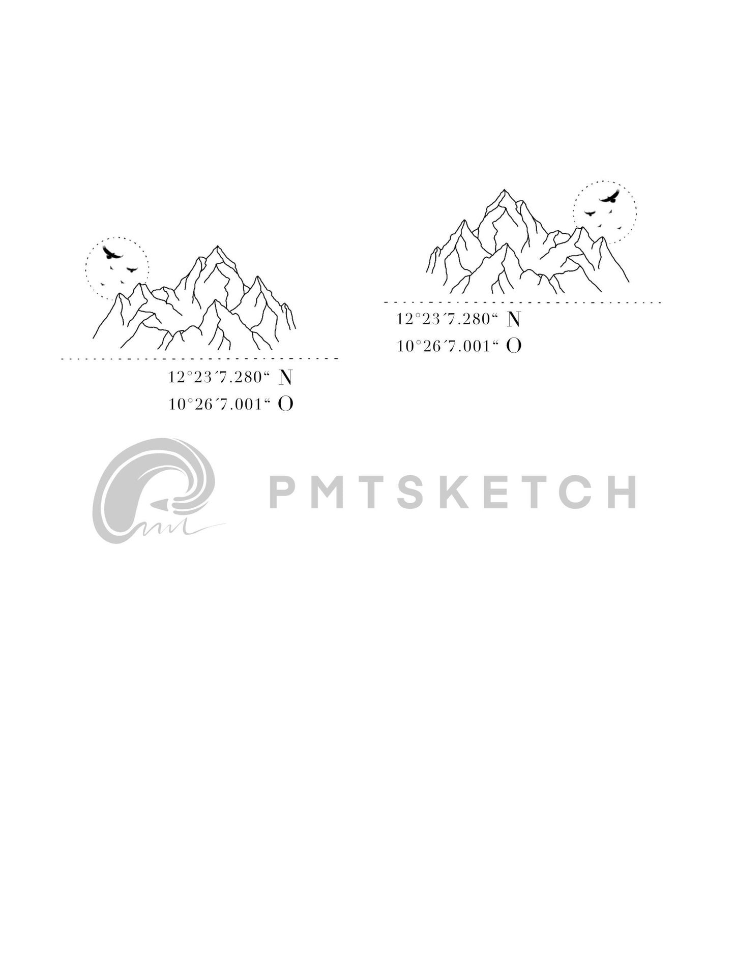 Matching Mountains/Coordinates