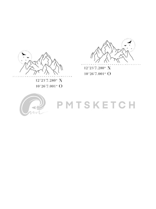 Matching Mountains / Coordinates