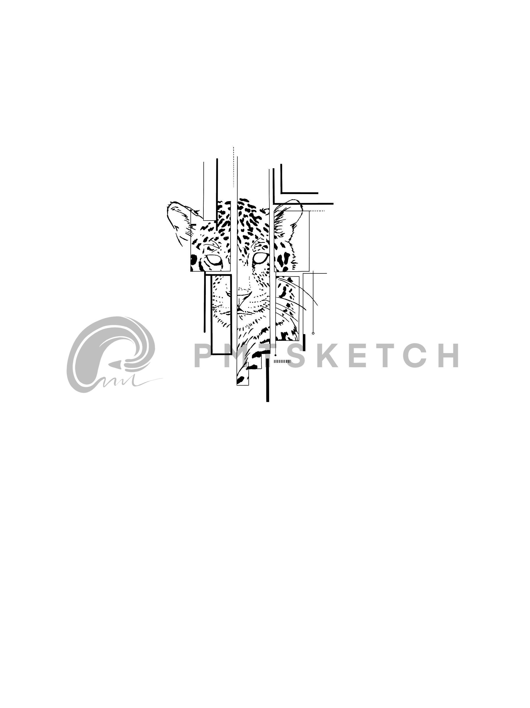 Leopard / Geometrical