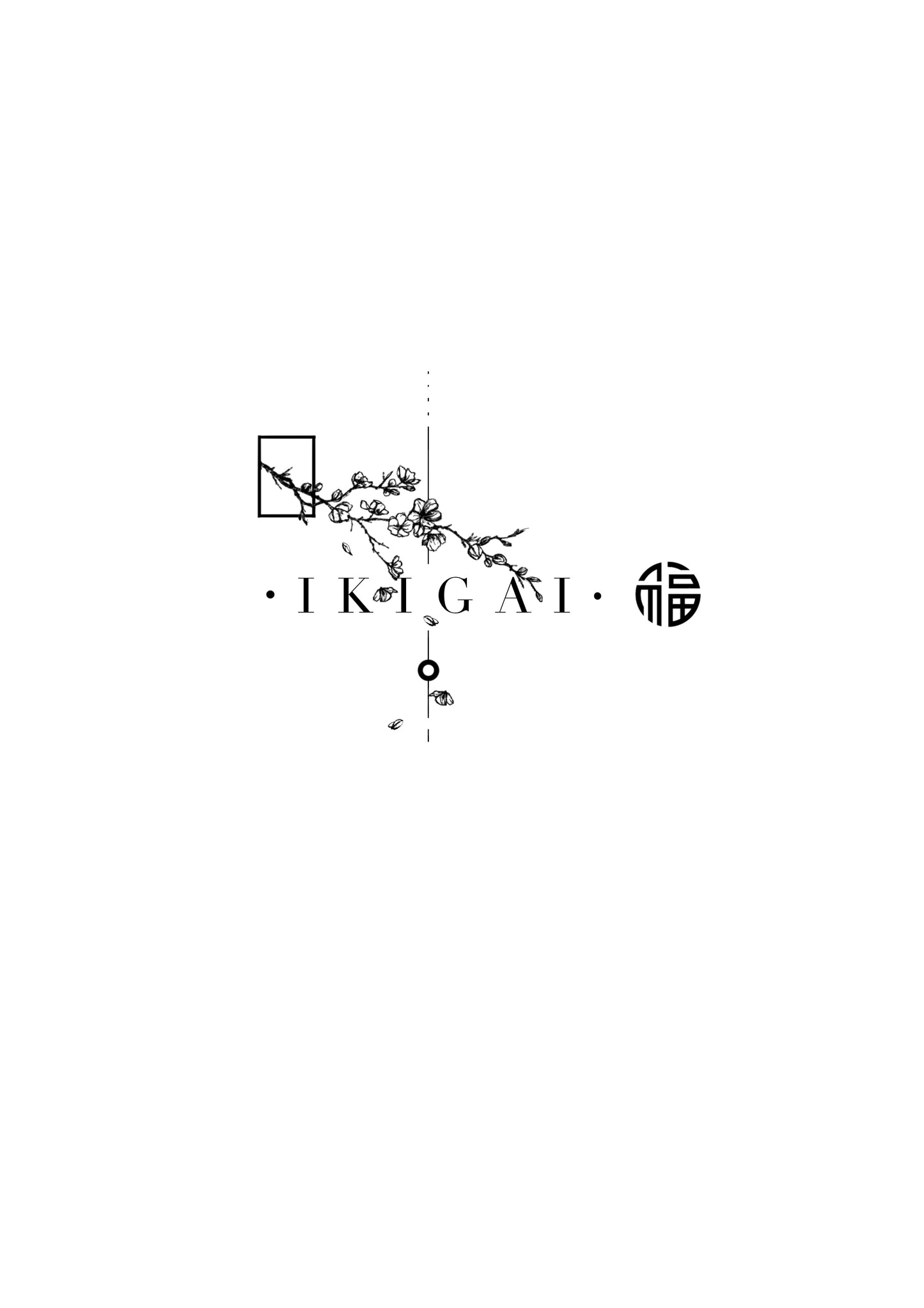IKIGAI / Symbol of Luck / Cherry Blossom