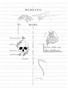 50 Memento Mori Tattoo Ideas To Live In A Moment  InkMatch