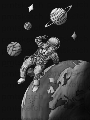 Shaded Astronaut