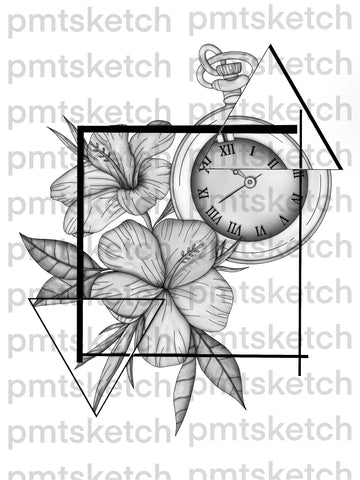 Shaded Watch / Flowers
