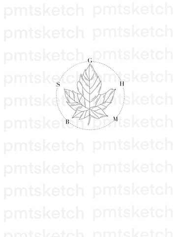Initials / Leaf