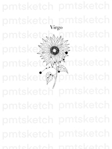Virgo / Sunflower / Constellation