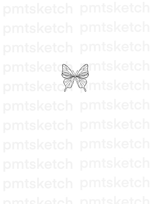 Minimalistic Butterfly