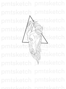 Horse Head / Triangle