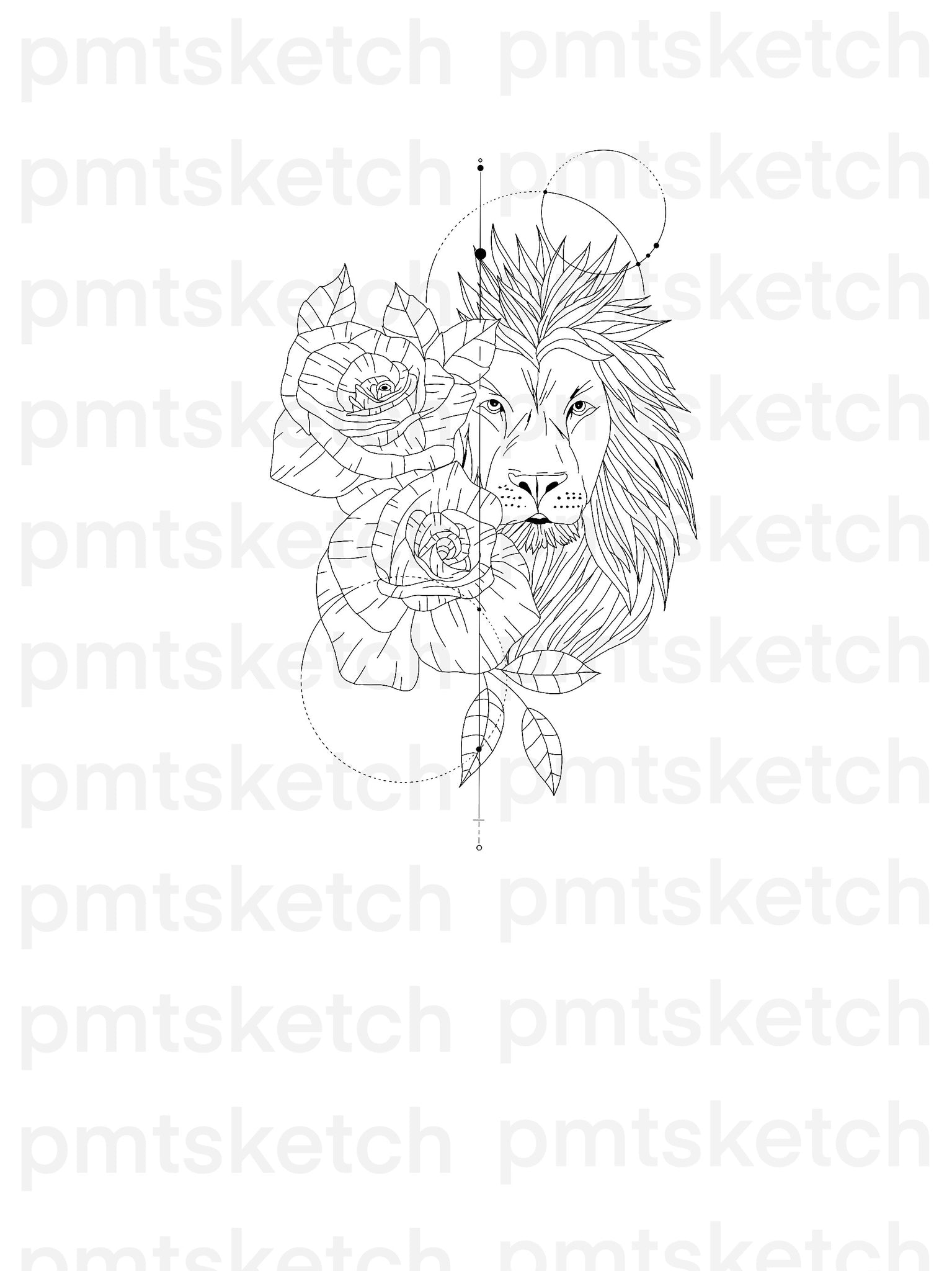Large Sunflower Temporary Tattoos For Women Adults Realistic Lion Moon  Jellyfish Flora Fake Tattoo Sticker Arm Body Tatoos - AliExpress