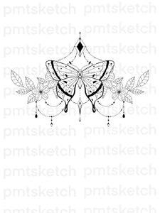 Geometrical Butterfly / Symmetrical