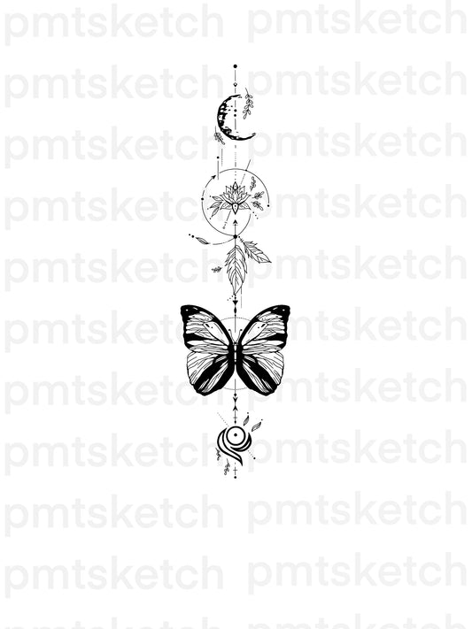 Spine / Forearm / Butterfly