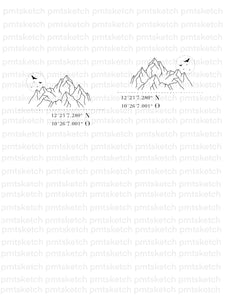 Matching Mountains / Coordinates