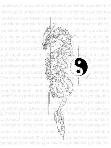 Dragon / Yin Yang