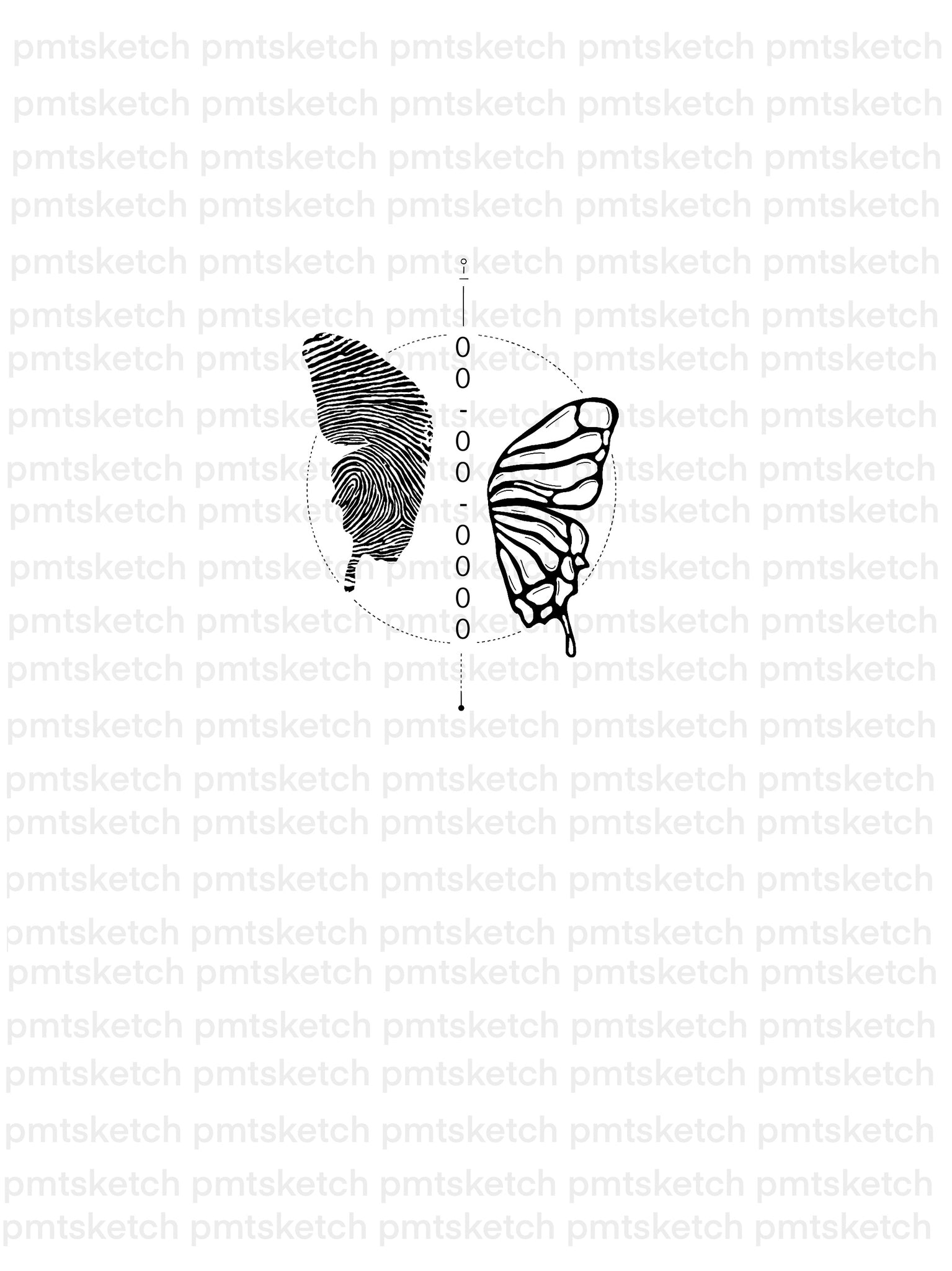 Butterfly / Fingerprint / Birthdate