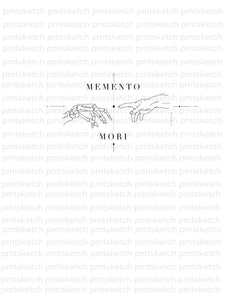Memento Mori / Hands – pmtsketch - tattoo&design GmbH