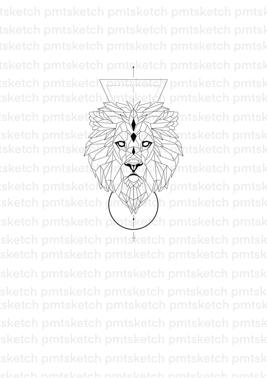 Geometrical Lion