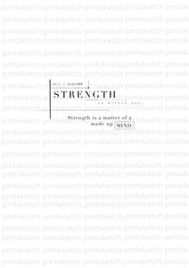 Strength / Small Concept